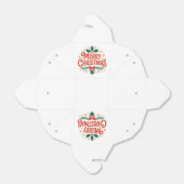 Prettig kerstfeest bedankdoosjes (Uitgevouwen)
