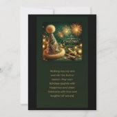 prettig kerstfeest bedankkaart (Voorkant)