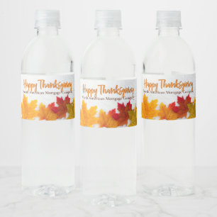 Prettig kerstfeest Bedrijfsfeest Bedrijfspartij Waterfles Etiket