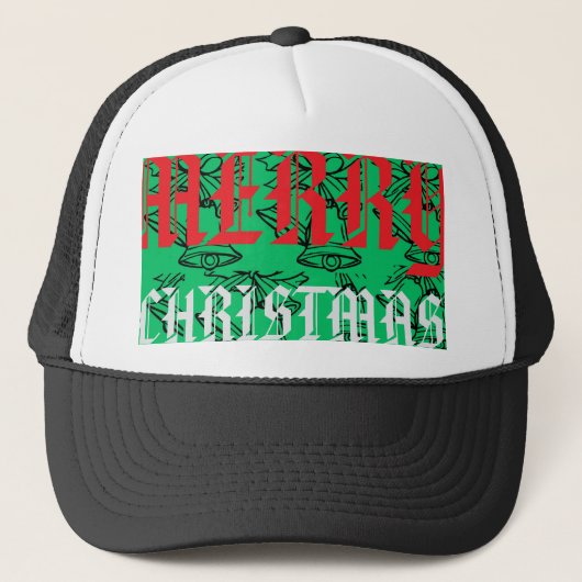 Prettig kerstfeest(BELLEN Klinken) Trucker Pet (Voorkant)