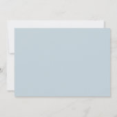 Prettig kerstfeest Blauw Modern (Achterkant)