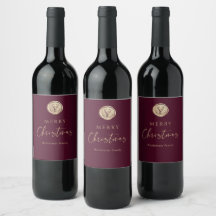 Prettig kerstfeest Bourgogne Rood Festief