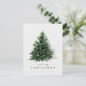 prettig kerstfeest briefkaart (Staand voorkant)