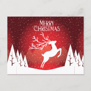 Prettig kerstfeest briefkaart