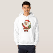 Prettig kerstfeest Broer Kerstman Hoodie (Voorkant volledig)