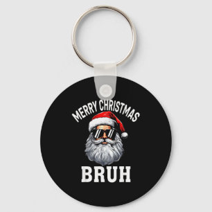 Prettig kerstfeest Broer Meme Grappige spreuk voor Sleutelhanger