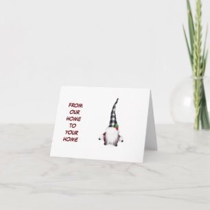 **PRETTIG KERSTFEEST BUURMAN** GNOME HUMOR KAART