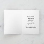 Prettig kerstfeest, Buurman, Sneeuwman, Vogels, Ca Kaart (Binnen)