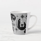 Prettig kerstfeest cadeau latte mok (Rechts)