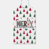 “Prettig Kerstfeest” Cadeaubijschrift Cadeaulabel (Achterkant)