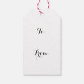Prettig kerstfeest cadeaulabel (Achterkant)