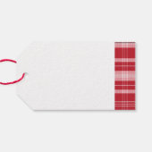 Prettig kerstfeest cadeaulabel (Achterkant Horizontaal)