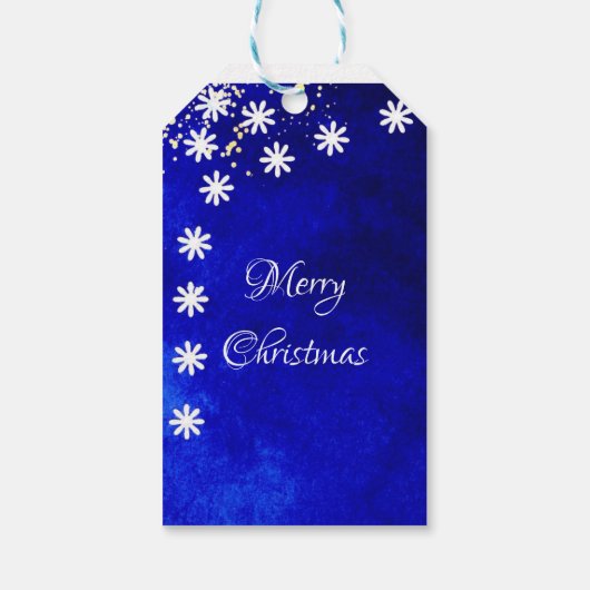 Prettig kerstfeest cadeaulabel (Achterkant)