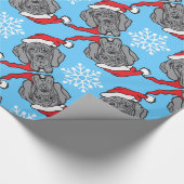 Prettig kerstfeest! cadeaupapier (Hoek)