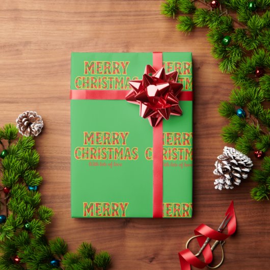Prettig kerstfeest cadeaupapier (Feestdagen Geschenken)