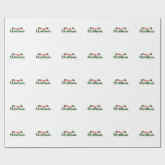 Prettig kerstfeest cadeaupapier