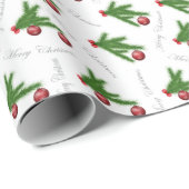 Prettig kerstfeest cadeaupapier (Rol Hoek)