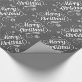 Prettig kerstfeest cadeaupapier (Hoek)