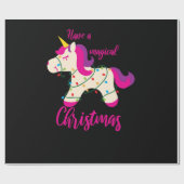 Prettig kerstfeest cadeaupapier (Vlak)