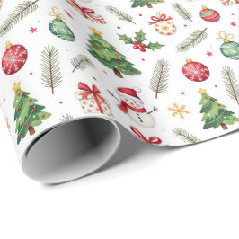 Prettig kerstfeest cadeaupapier