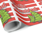 Prettig Kerstfeest Cadeaupapier (Rol Hoek)