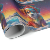 Prettig kerstfeest cadeaupapier (Rol Hoek)
