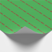 Prettig Kerstfeest Cadeaupapier (Hoek)