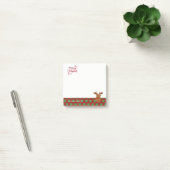 Prettig Kerstfeest,Cartoon Rendier-Personalisatie Post-it® Notes (Kantoor)
