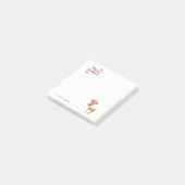 Prettig Kerstfeest,Cartoon Rendier-Personalisatie Post-it® Notes (Schuin)