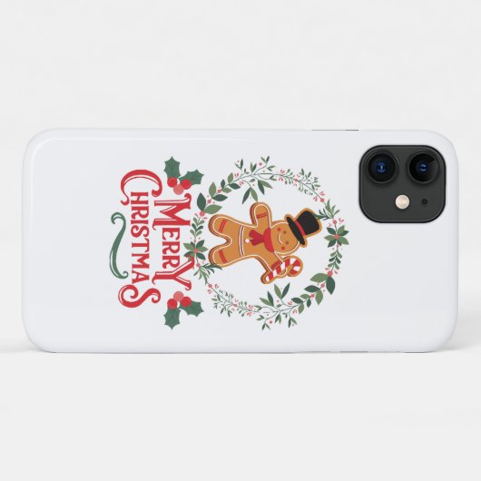 Prettig kerstfeest Case-Mate iPhone case (Achterkant (horizontaal))