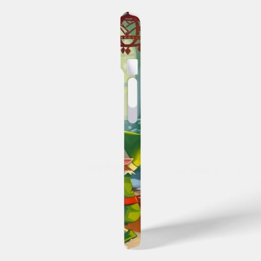 Prettig kerstfeest Case-Mate iPhone case (Achterkant / Links)