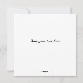 Prettig kerstfeest, Chicago River, SJABLOON (Achterkant)