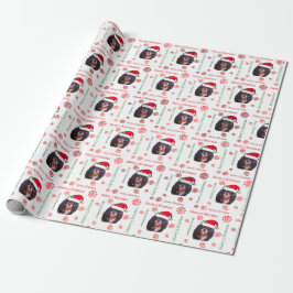 Prettig kerstfeest CKCS Kerstman Inpakpapier