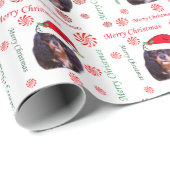 Prettig kerstfeest CKCS Kerstman Inpakpapier (Rol Hoek)