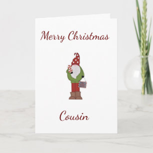 PRETTIG KERSTFEest **COUSIN** KAART
