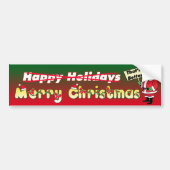 Prettig kerstfeest - Dat is beter - bumpersticker (Voorkant)