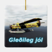 Prettig kerstfeest - de Havilland DH3-C Otter Keramisch Ornament (Achterkant)