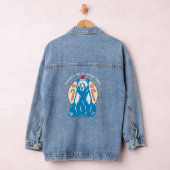 Prettig kerstfeest denim jacket (Hangar)