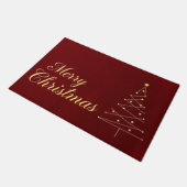 Prettig kerstfeest deurmat (Schuin)
