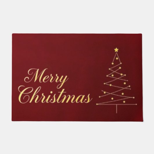 Prettig kerstfeest deurmat (Voorkant)