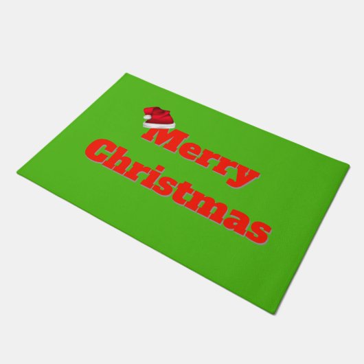 Prettig kerstfeest deurmat (Schuin)
