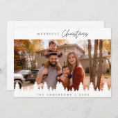 Prettig Kerstfeest, Downloadbare gezelfselfoto fam Feestdagenkaart (Voorkant / Achterkant)