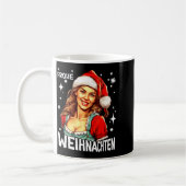 Prettig kerstfeest Duits Kerstmis Koffiemok (Links)