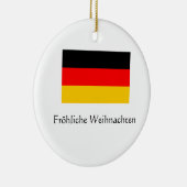 Prettig kerstfeest Duitse ornament (Rechts)