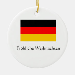 Prettig kerstfeest Duitse ornament