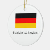 Prettig kerstfeest Duitse ornament (Links)