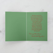 Prettig kerstfeest echtgenoot feestdagen kaart (Binnen)