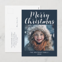 Prettig kerstfeest Eenvoudige foto modern