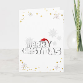 Prettig kerstfeest Elegante Kerst Decoraties Feestdagen Kaart