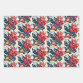 Prettig kerstfeest en een gelukkig nieuwjaar! 2026 inpakpapier vel (Voorkant 3)